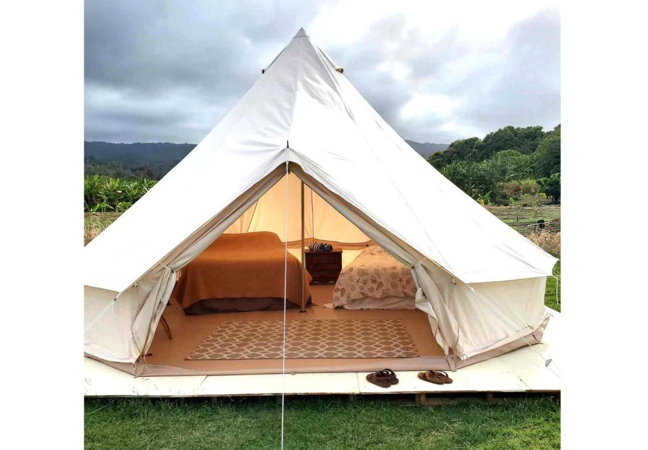 Maleka Farm: Tent Glamping North Shore Oahu Laie Luaran gambar