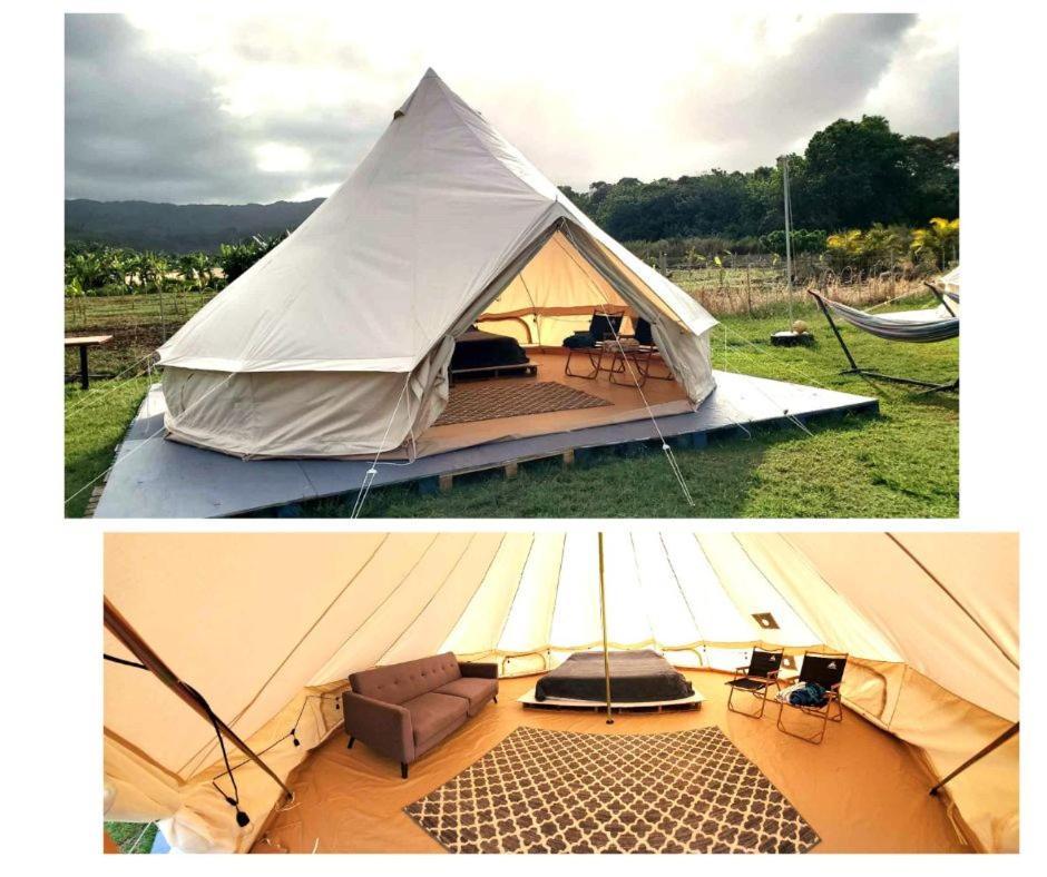 Maleka Farm: Tent Glamping North Shore Oahu Laie Luaran gambar