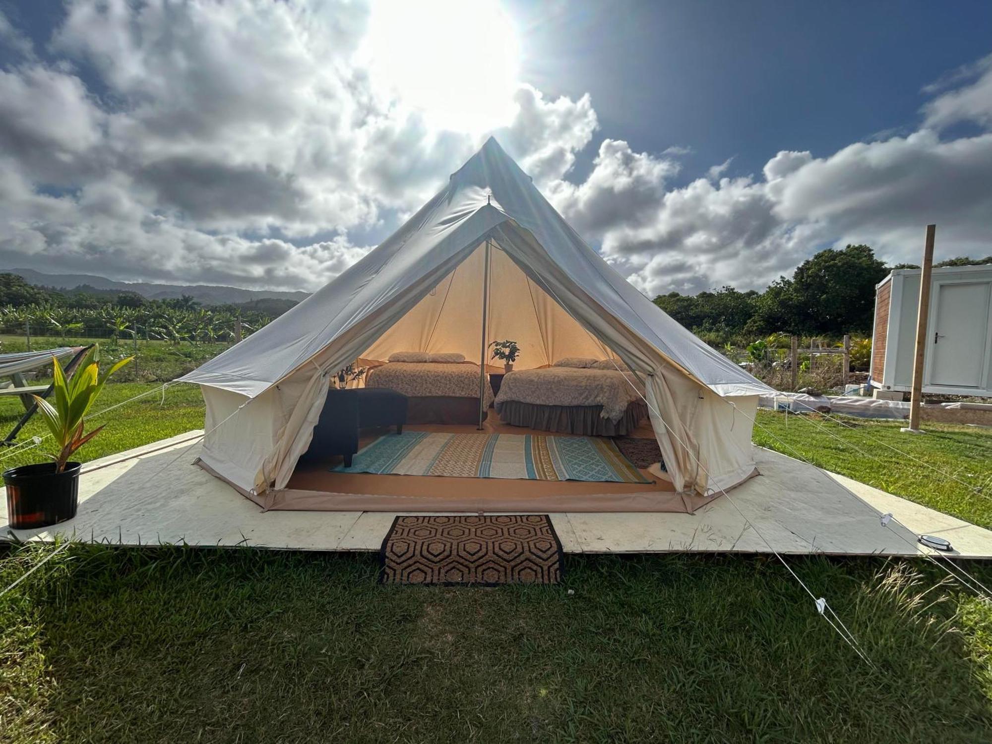 Maleka Farm: Tent Glamping North Shore Oahu Laie Luaran gambar