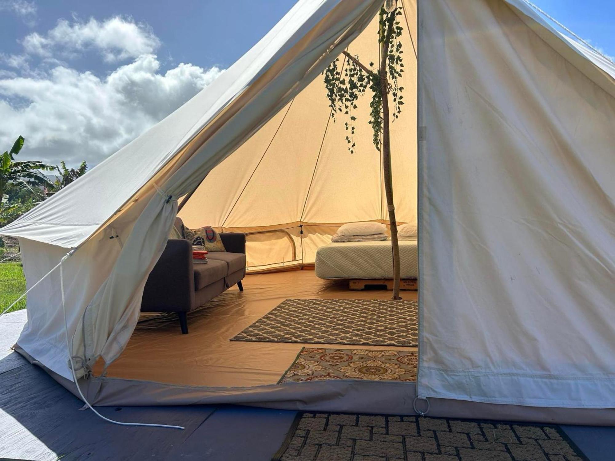 Maleka Farm: Tent Glamping North Shore Oahu Laie Luaran gambar